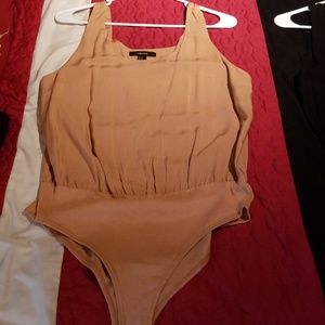 Forever 21 body suits black and tan both 10$ total